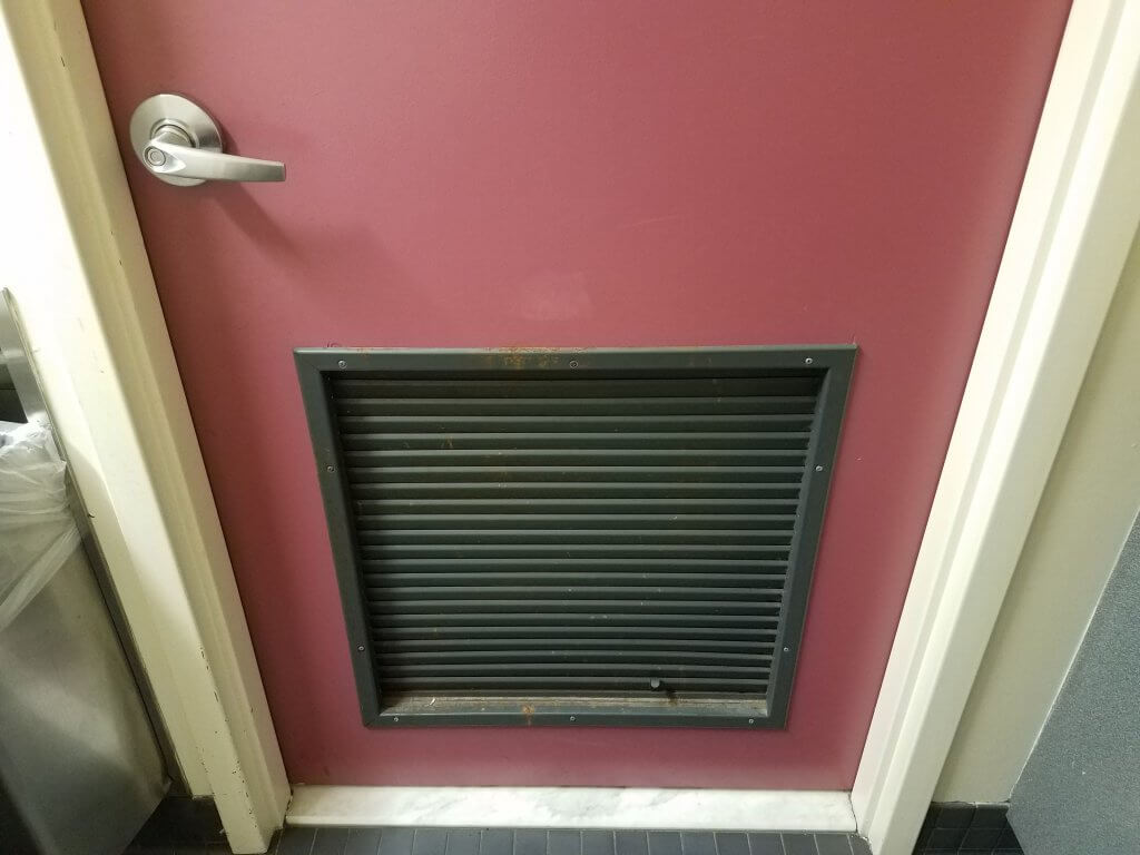 vented door